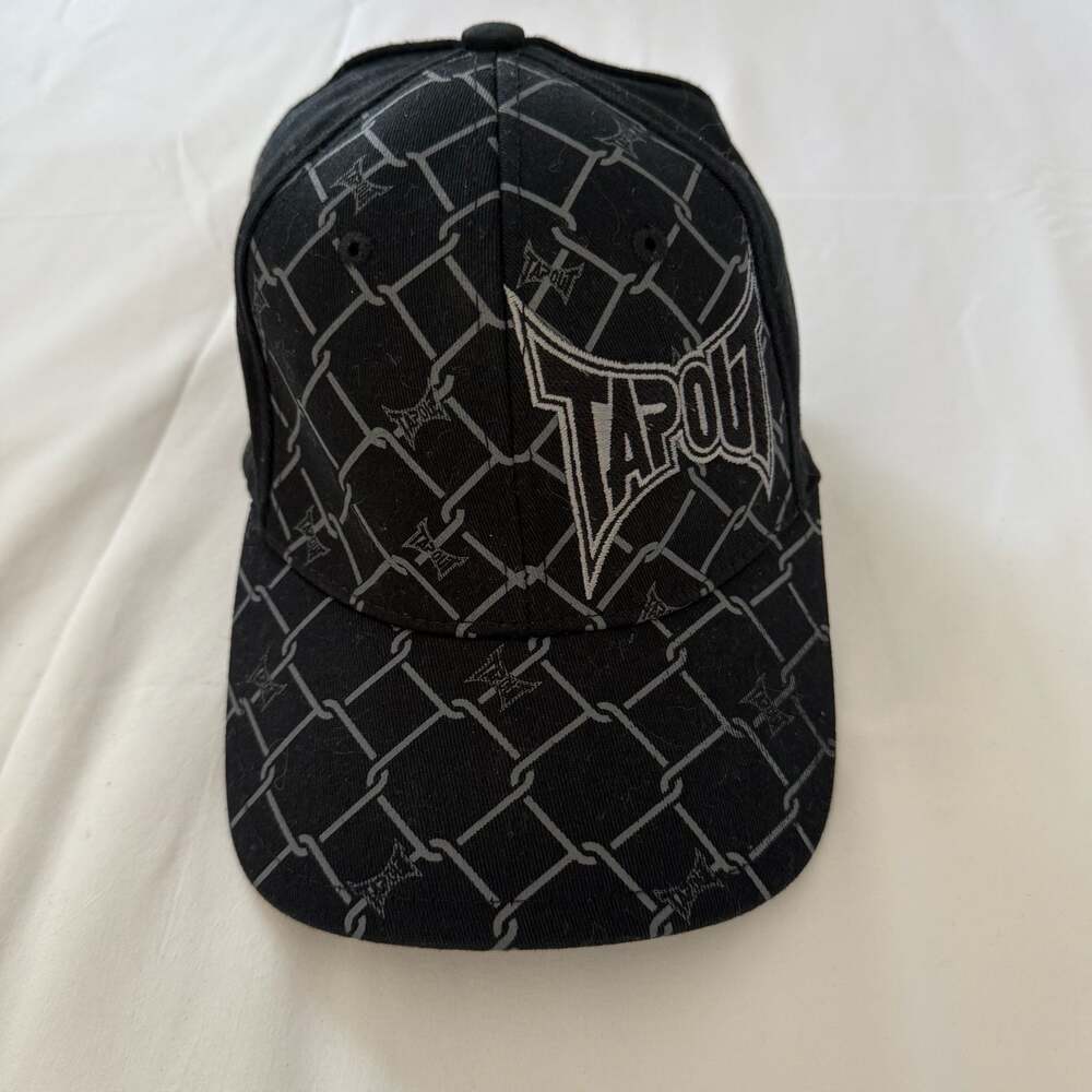 Tapout Vintage Chain Link Graphic MMA Flex Fit Hat S/M
